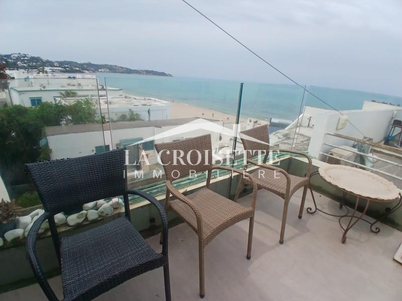 Appartement S+1 meublé vue sur mer à La Marsa